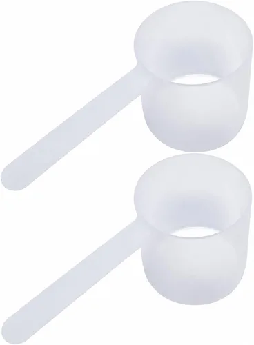 Vista 30 de 1 mL (1 CC) Cuchara de mango largo para café, proteína en polvo, comida para mascotas, especias, granos, productos secos – Cuchara medidora