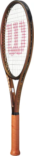Vista 4 de Wilson Pro Staff 97UL V14 Performance - Raquetas de tenis, ensartadas con Sensation 16 Natural a tensión de rango medio