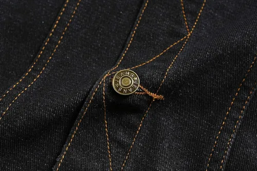 Vista 4 de NASKY Chaleco de mezclilla retro rasgado, sin mangas, chaleco y chaqueta de mezclilla