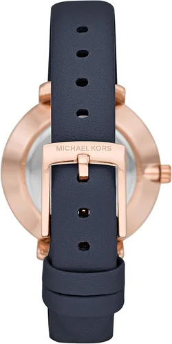 Vista 3 de Michael Kors Reloj mini Pyper de acero inoxidable de dos manos para mujer MK1041 - Reloj de acero inoxidable de dos manecillas