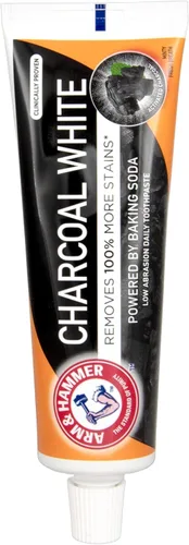Vista 6 de Arm & Hammer Pasta de dientes blanco carbón, 2.5 fl oz