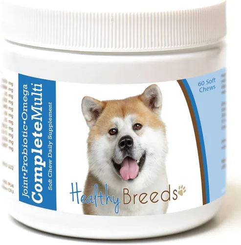 Vista 378 de Healthy Breeds Affenpinscher todo en uno multivitamínico suave masticable 60