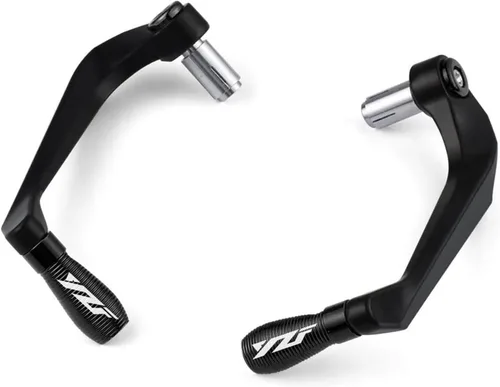 Vista 3 de Motorcycle Handlebar Grips Guard Brake Clutch Levers Protector for YZF R1 R3 R6 R15 R125 R25 Accessories(Black)