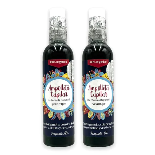 Vista 5 de New Curves - Formula Rapunzel Ampolleta Capilar Spray para el cabello 100% natural (4.23 onzas).