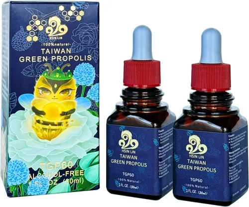 Vista 7 de Propóleos verdes de Taiwán, Propolin de alta concentración > 60mg/ml, rico en nutrientes, antioxidante