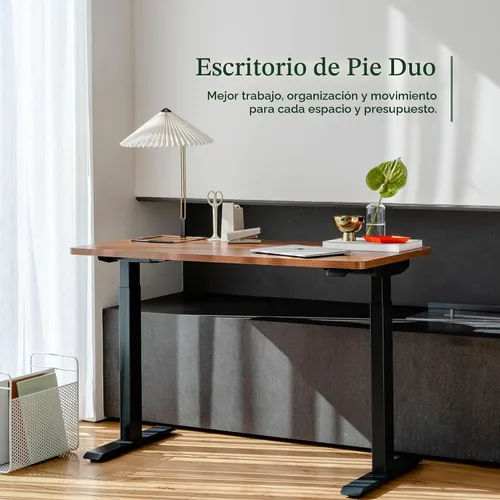 Vista 3 de Branch Duo - Escritorio de Pie de 36 Pulgadas - Escritorio de Pie Ajustable con Rango de 20" - Panel de Control OLED - Diseño Sin Marco