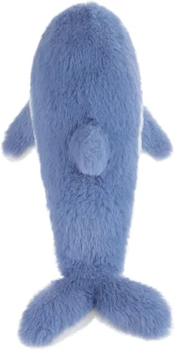 Vista 5 de Apricot Lamb Peluche de delfín azul oscuro para niños, juguetes de peluche suaves y lindos para bebés niñas y niños, 12 pulgadas
