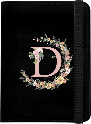 Vista 27 de Linda Funda para Pasaporte y Soporte Combo, Cubierta para Pasaporte con Bloqueo RFID, Compatible con Billetera para Hombres y Mujeres, Protector
