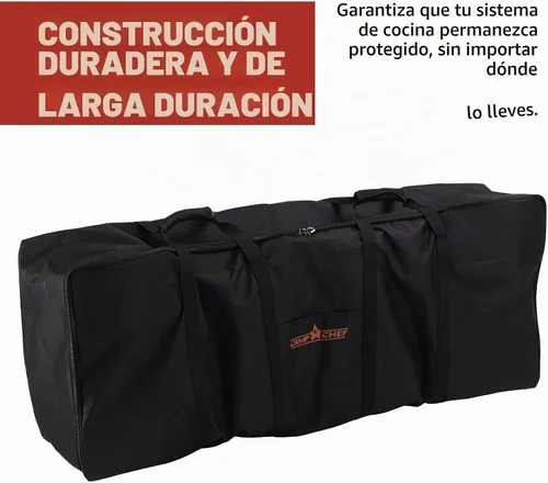 Vista 3 de Camp Chef Bolsa de transporte cb90 one, 17 "de alto x 41.5" de ancho x 10 "de largo, negra