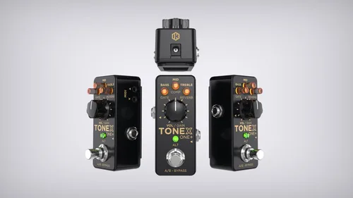 Vista 7 de IK Multimedia TONEX ONE+ AI - Amplificador de guitarra y pedal de efectos con edición inalámbrica Bluetooth, control MIDI, interfaz de audio USB