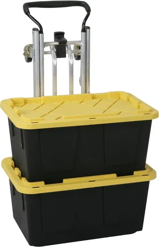Vista 14 de Cosco Carro de mano/carro/plataforma plegable 3 en 1 serie con ruedas planas Negro