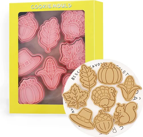 Vista 14 de Juego de cortadores de galletas con forma de bola, 8 piezas de fútbol 3D, baloncesto, béisbol, voleibol, fútbol, tenis, cortadores de galletas