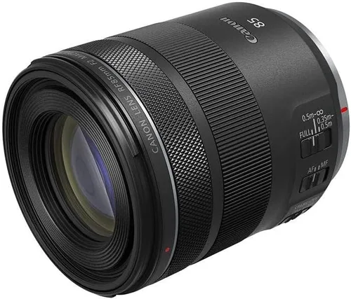 Vista 5 de Canon RF 85mm F2 Macro IS STM, Compact Medium-Telephoto Black Lens (4234C002)