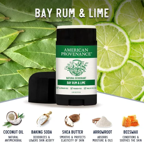 Vista 9 de American Provenance Desodorante natural para hombres y mujeres, desodorante sin aluminio que dura todo el día, fabricado en los Estados Unidos