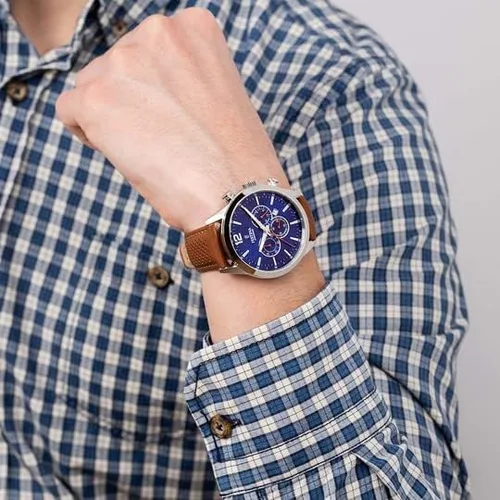 Vista 3 de Festina Reloj deportivo F205423 azul groß correa Azul Patchwork groß Correa