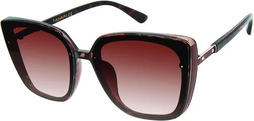 Vista 6 de TAHARI womens Th769 Modern 100% Uv Protective Women's Cat Eye Sunglasses. Elegant Gifts for Her, 62 Mm Cat Eye Sunglasses Negro