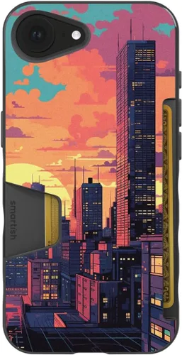 Vista 258 de Smartish - City Height - Funda delgada para iPhone 13, Gripmunk [ligera + protectora], cubierta fina - Compatible con iPhone 13