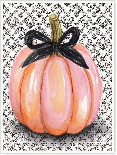 Vista 24 de Bonito arte de pared de gato negro de Halloween, divertido póster de lienzo de luna llena con ojos amarillos y cita de Feliz Halloween