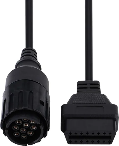 Vista 7 de Generic Generickyigvhom9r - Cable adaptador OBD2 de 10 pines a 16 pines OBD2, cable de diagnóstico para motocicleta ICOMD