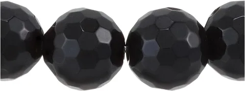 Vista 3 de Black Onyx/Agate Stone Beaded Bracelet