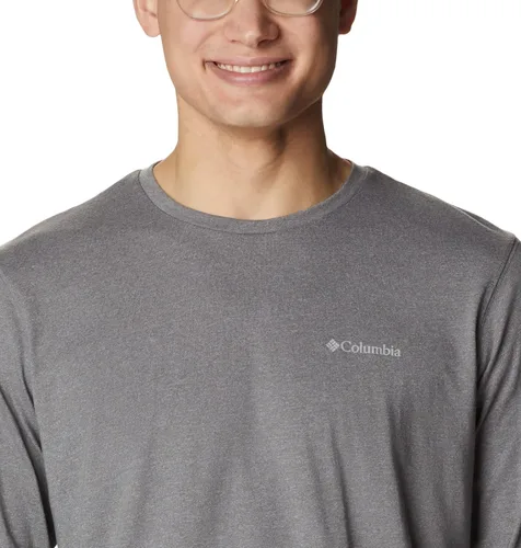Vista 4 de Columbia Camiseta de manga larga con logotipo de Thistletown Hills para hombre