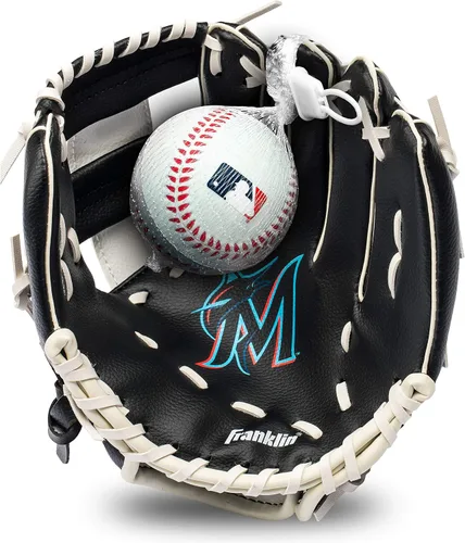 Vista 21 de Franklin Sports MLB Youth Teeball Glove and Ball Set - Kids Baseball and Teeball - Perfect First Kids Glove - 9.5