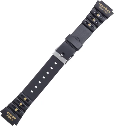 Vista 3 de Timex Q7B806 Ironman Triatlón Shock Resina 0.709 in Correa de reloj de repuesto
