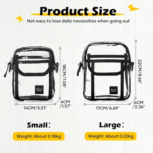 Vista 3 de Mini Crossbody Bag Shoulder Bag for Men, Small Messenger Satchel Bag for Women