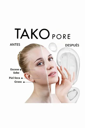 Vista 7 de TONYMOLY - Crema de gel para control de sebo de poros Tako, 1.69 onzas