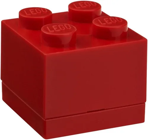 Vista 8 de Room Copenhagen, LEGO Mini Box - 1.8 x 3.6 x 1.7 pulgadas - Ladrillo 8, negro