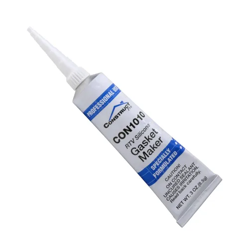 Vista 4 de Sellador de silicona transparente 100% RTV Tubo de 3 oz