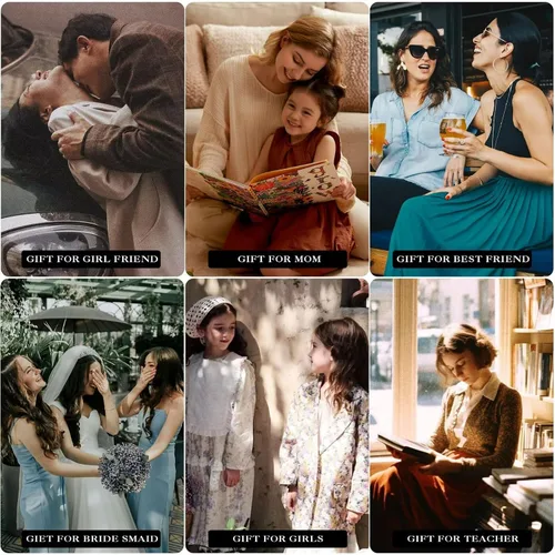 Vista 6 de Parima Regalos personalizados para adolescentes, niñas y adolescentes, joyero de viaje pequeño, organizador de joyas, regalos únicos de cumpleaños