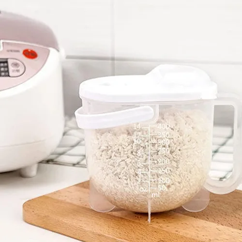 Vista 3 de Cucharón para lavadora de arroz con agua, cuenco de lavado de granos con escurridor, lavado a mano, tamiz de arroz, colador de frutas y verduras
