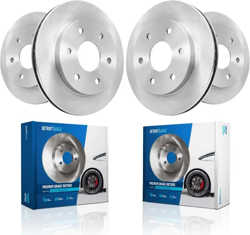 Vista 43 de Detroit Axle - Rotores de freno delanteros para Lexus GS350 GS430 GS450h GS460 IS200t IS250 IS300 IS350 Reemplazo de rotores de freno perforados
