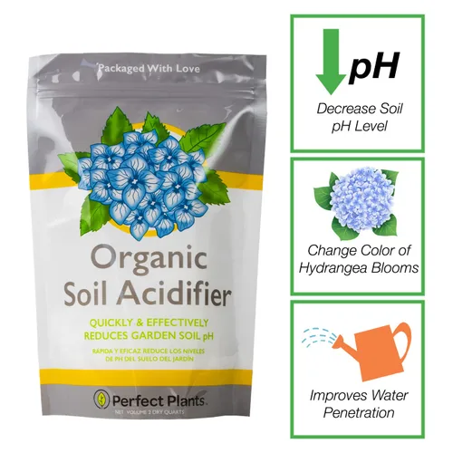 Vista 7 de Perfect Plants Acidificante orgánico para suelo, 2 cuartos de galón, gránulos de azufre elemental