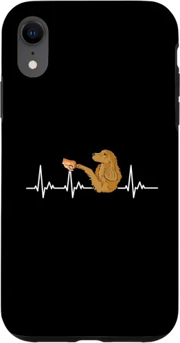 Vista 8 de Funda para iPhone 14 Cocker Spaniel Heartbeat human dog