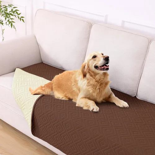 Vista 52 de hyha Manta impermeable para perros, funda suave para cama de perro, mantas para mascotas, funda impermeable para sofá y sillón para perros lavable