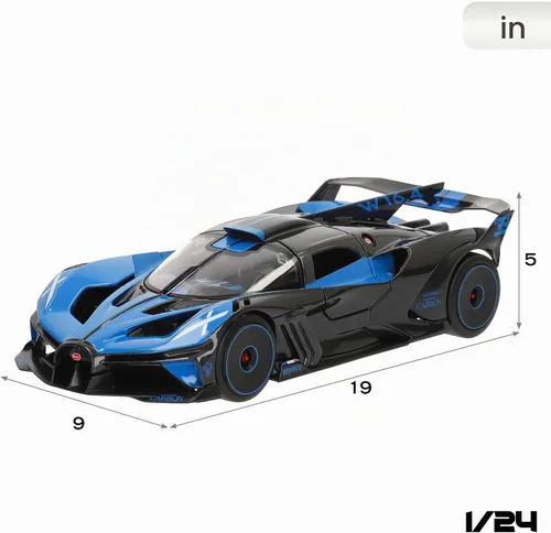 Vista 3 de Maisto 1:24 SE Bugatti Bolide