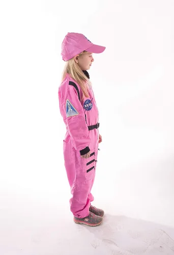 Vista 7 de Kid 's naranja Junior para disfraz de astronauta