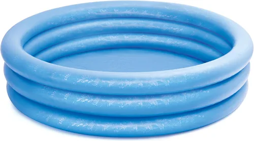 Vista 3 de INTEX 59416EP - Piscina inflable para niños, color azul cristal, 45 x 10 pulgadas