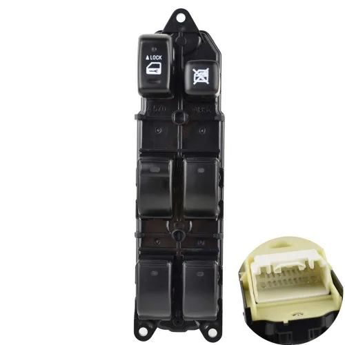 Vista 2 de Interruptor de elevalunas eléctrico maestro para Land Cruiser 120 Prado GRJ120 TRJ120 2002-2010