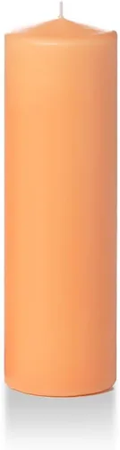 Vista 107 de Yummi - Velas redondas de pilar blancas de 3 pulgadas x 4 pulgadas, 3 por paquete