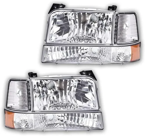Vista 42 de CHEDA Conjunto de Faros Delanteros Faro Compatible con GMC Canyon/Chevy Colorado 2004-2012 Conjunto de Faros Luces de Parachoques