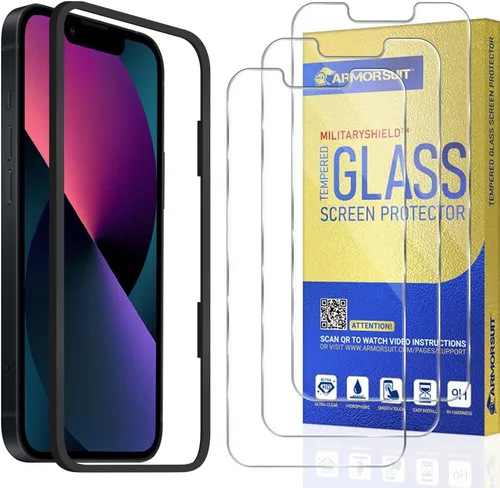 Vista 6 de ArmorSuit [Paquete de 2+2] para Google Pixel 6 [6.4 pulgadas] Protector de pantalla de vidrio templado + protector de lente de cámara compatible