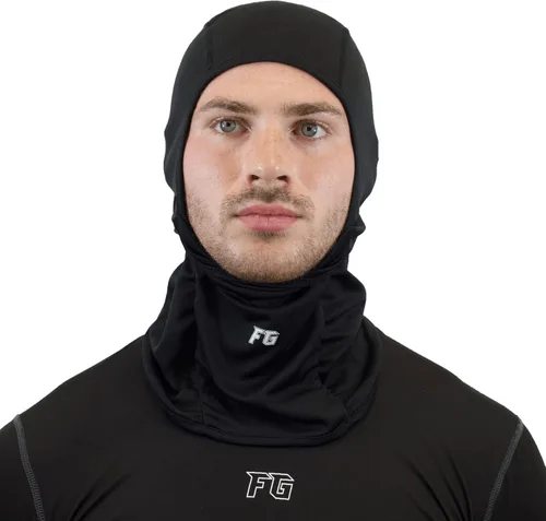 Vista 2 de Frost Gear Pro - Protector facial en campo, OSFA, negro, Negro