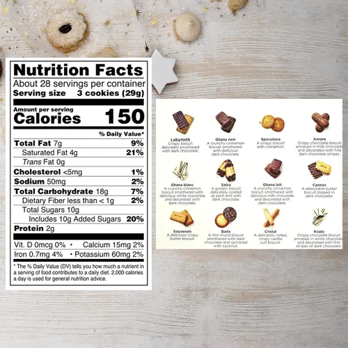 Vista 4 de Desobry Surtido de galletas de chocolate belga 800G