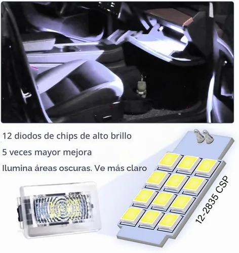 Vista 2 de Kit de luz de repuesto de mejora Prutomr para Tesla Model 3 X S Y, lámpara de ambiente interior LED personalizada, para alféizar de cajuela, puerta