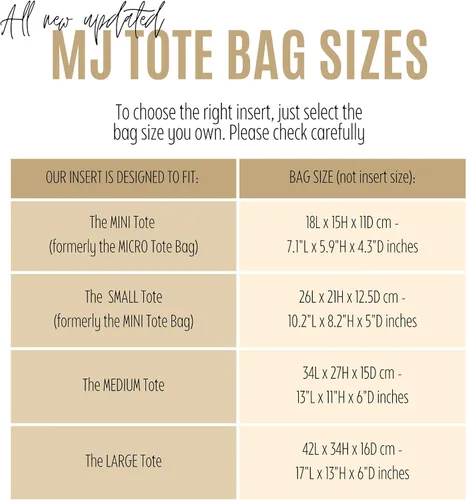 Vista 2 de Premium Purse Organizer compatible with The Medium Tote Bag Organizer, The Traveler Tote Bag Organizer Insert, Handmade 2mm Felt Sturdy