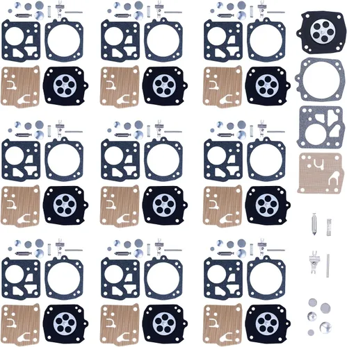 Vista 3 de Kit de reconstrucción de diafragma de carburador para Jonsered 625, 630, 670, para Husqvarna 61, 65, 77, 162, 181, 185, 266, 268, 272, 281, 288