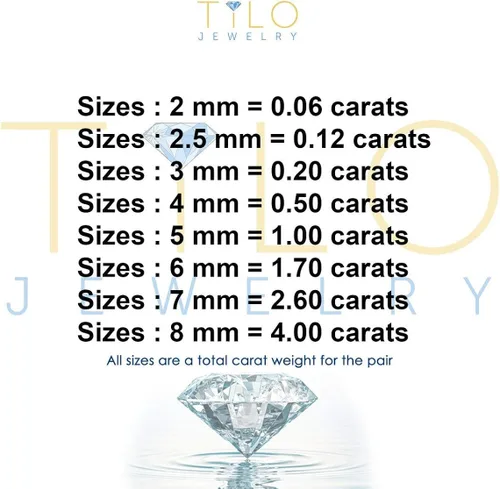 Vista 7 de Aretes oro amarillo 14K solitario, zirconia cúbica, CZ con mariposas